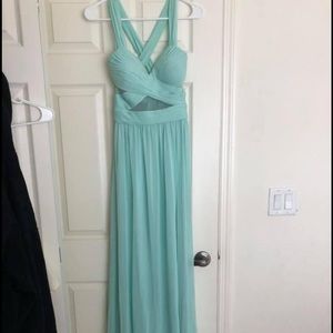 Teal Prom Dress
